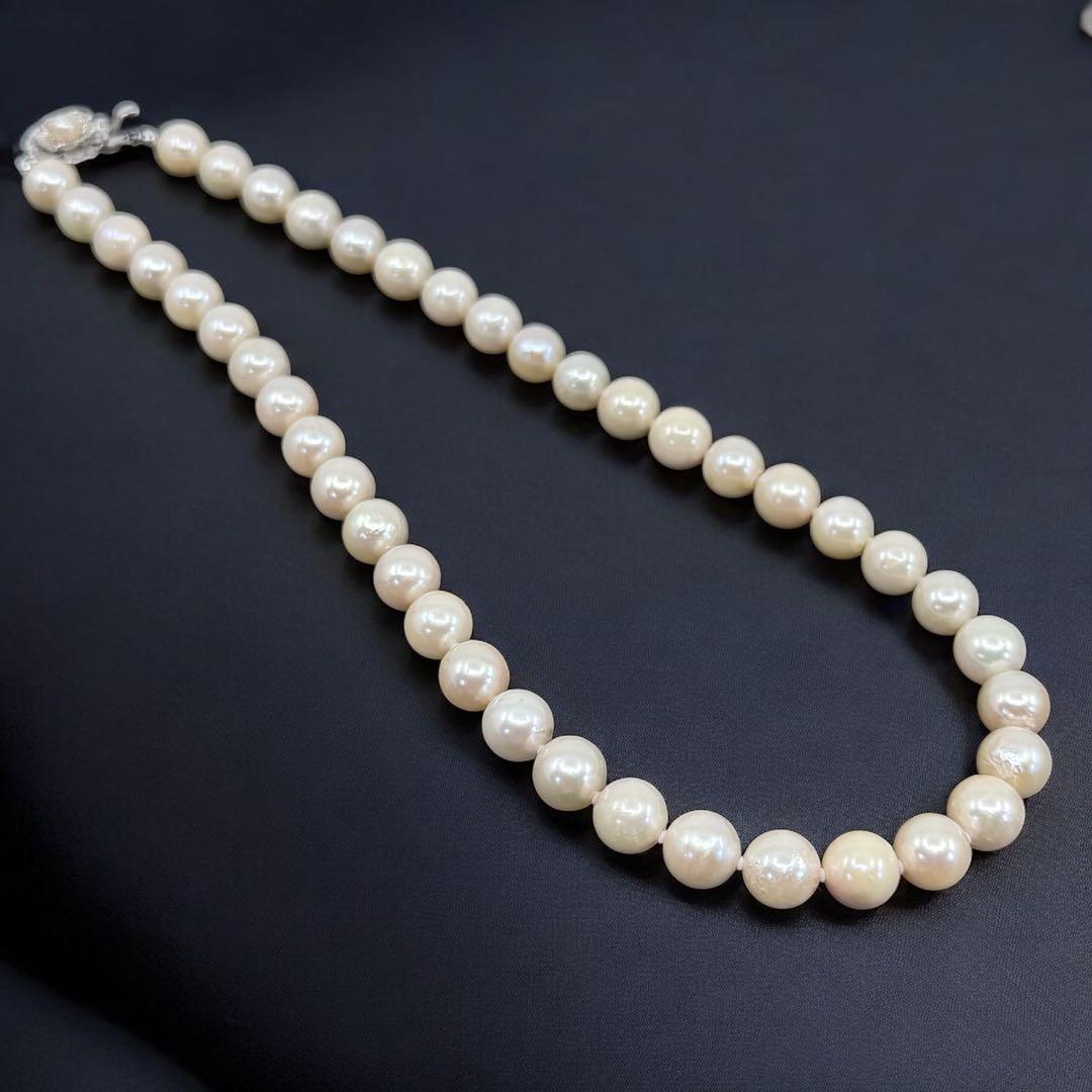 【高島屋購入品】最高峰　アコヤ　大珠　本真珠　パール　ネックレス　8.8mm