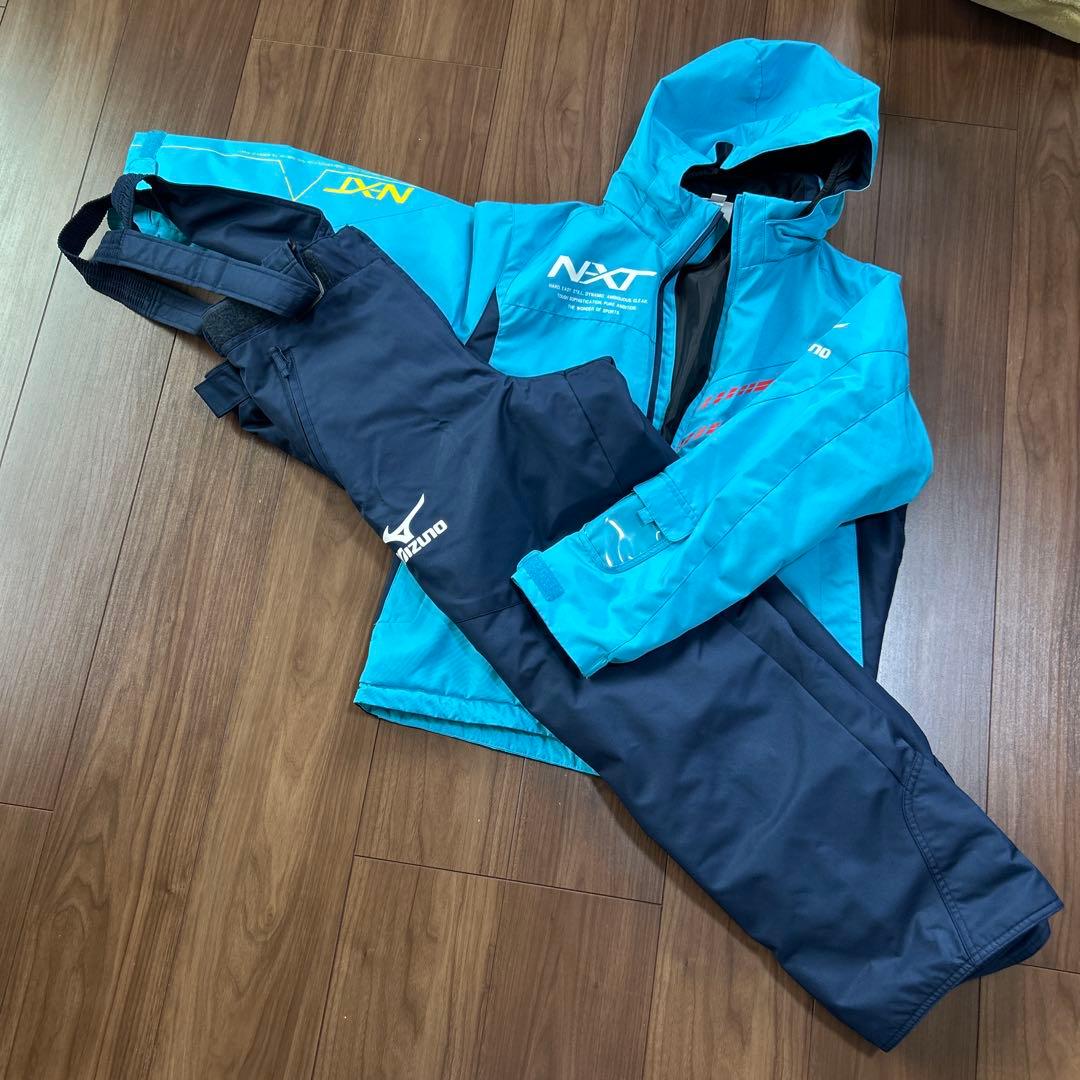 MIZUNO 160ジュニアスキーウェア上下セット