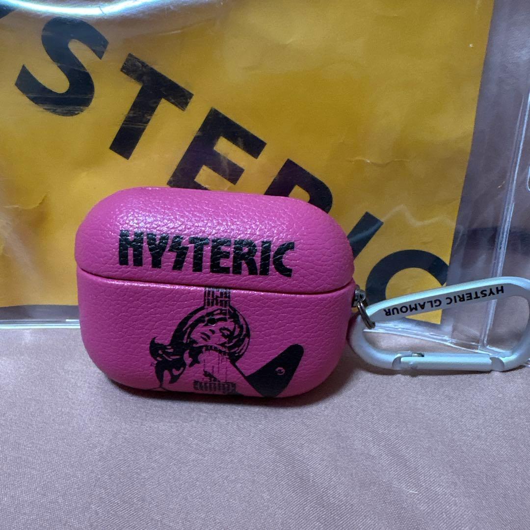 HYSTERIC GLAMOUR イヤホンケース ピンク　AirPodsPro