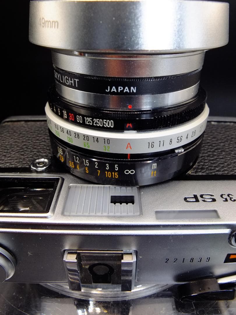オリンパス35SP／Gズイコー42mmf1.7フード付【実写確認整備済】