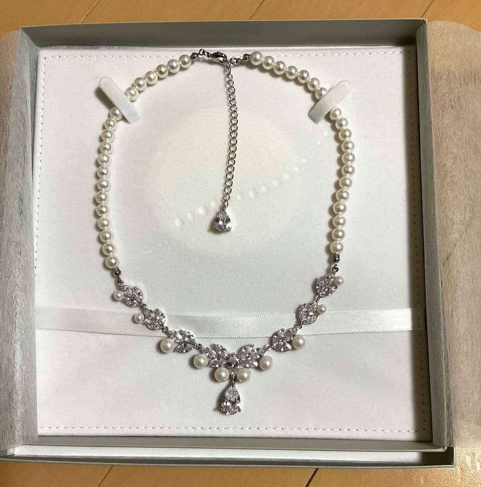 STELLA BRIDAL ネックレス　イヤリング　2点セット