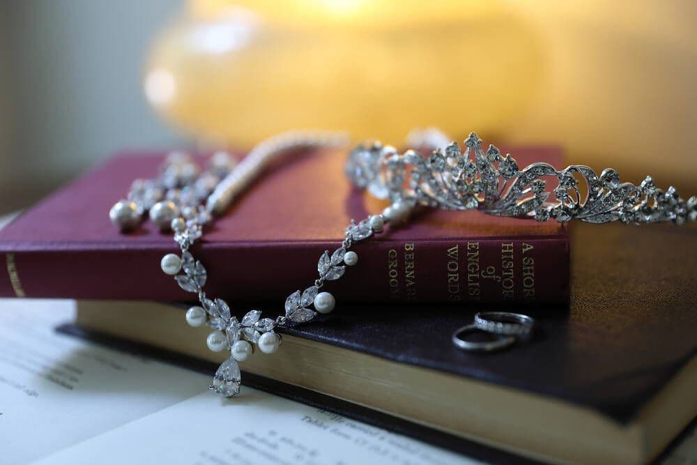 STELLA BRIDAL ネックレス　イヤリング　2点セット