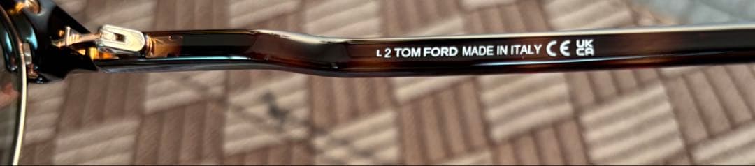 新品 TOM FORD トムフォード TF1119-D 52Nサングラス ハバナ