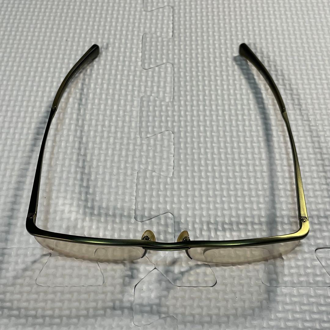 美品 00s archive アランミクリ チタン サングラス バネ蝶番 Y2K