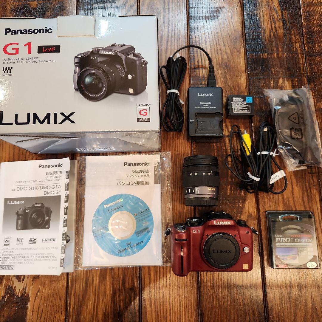 【付属品全て有り】　LUMIX　G1　レンズキット14-45mm
