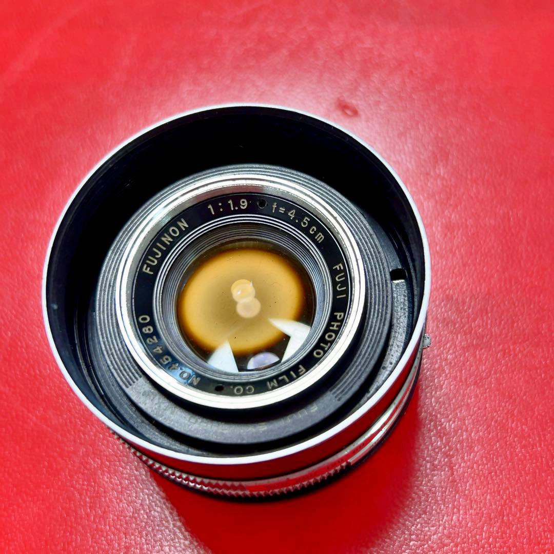@フジ　FUJINON 45mm f1.9 銘レンズ　和製ズミクロン⁉️