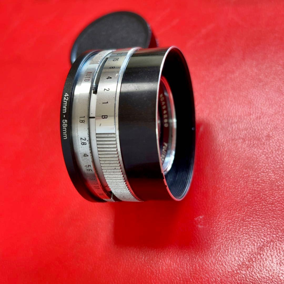 @フジ　FUJINON 45mm f1.9 銘レンズ　和製ズミクロン⁉️
