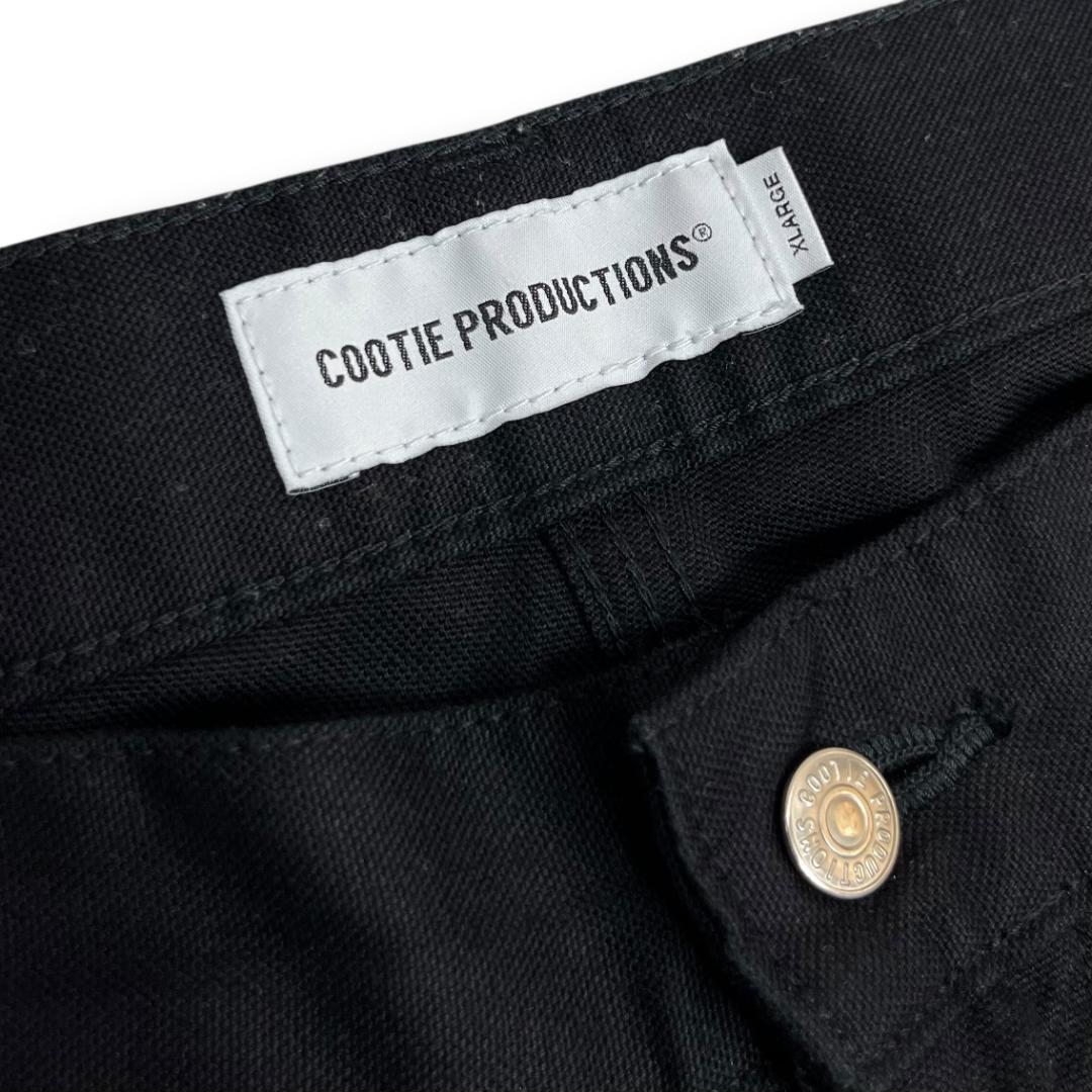 COOTIE ダブルニーペインターパンツ XL ブラック 美品