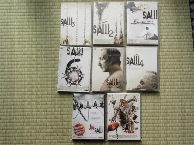SAW （ソウ）8点セット　（すべて日本語吹替付）