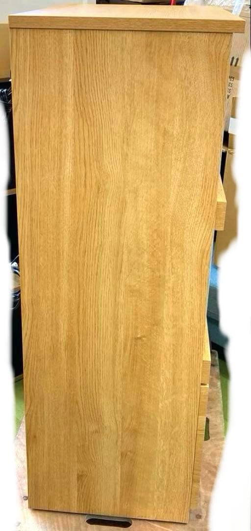 ニトリ エトナ80MRB LBR キッチンカウンター 食器棚 80cm幅