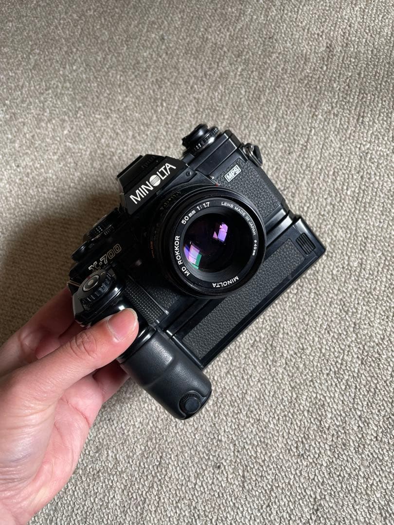 MINOLTA ミノルタ X-700 ワインダー レンズ付き