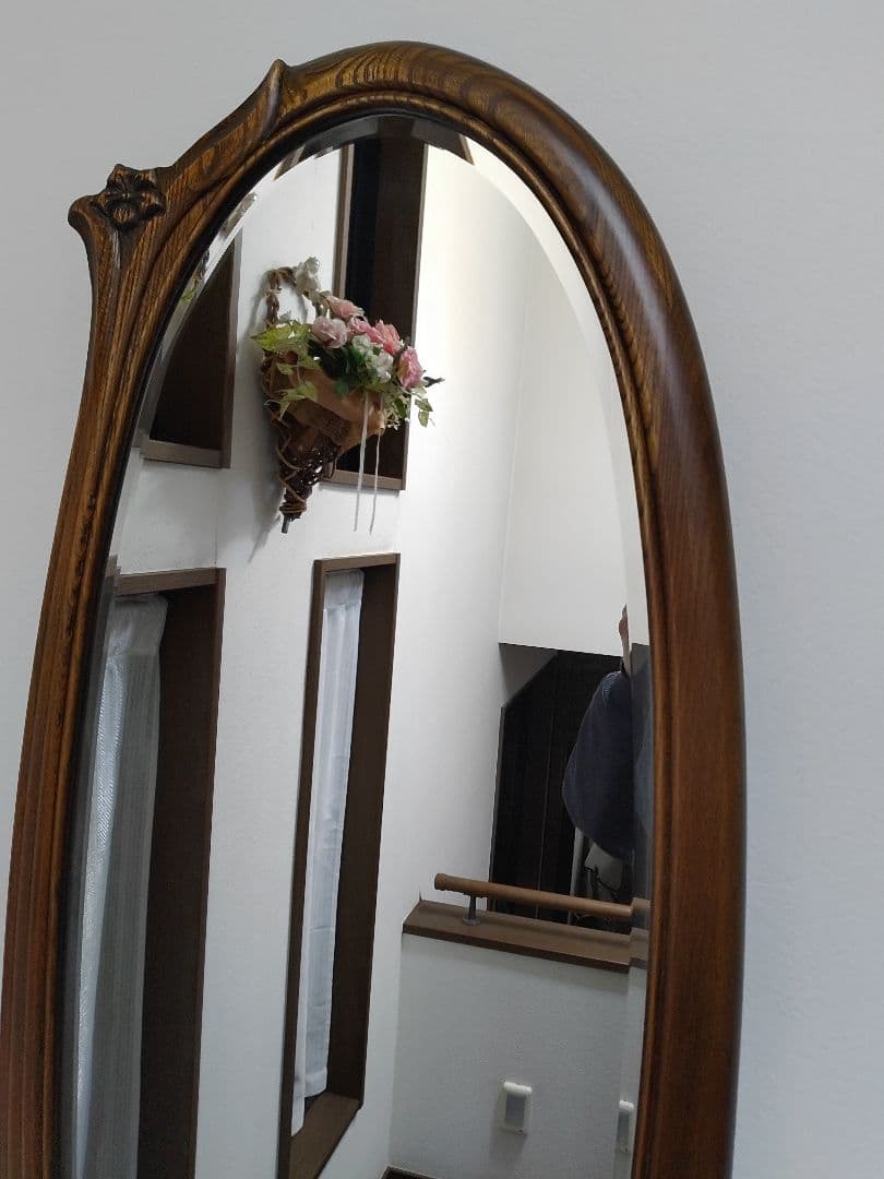 姿見 松永工房 スタンディングミラー ミラー 国産家具 カンティーニュ