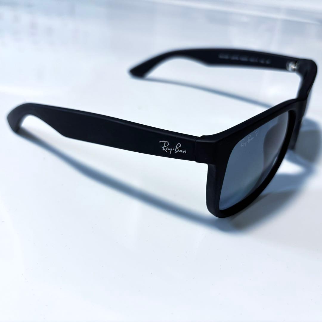 美品 Ray-Ban レイバン 偏光 サングラス RB4165F JUSTIN