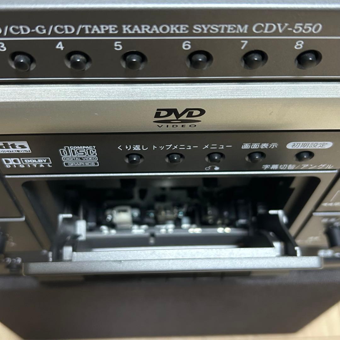カラオケ機器 コロンビア CDV-550 デノン 2006年製 DVDおまけ付き