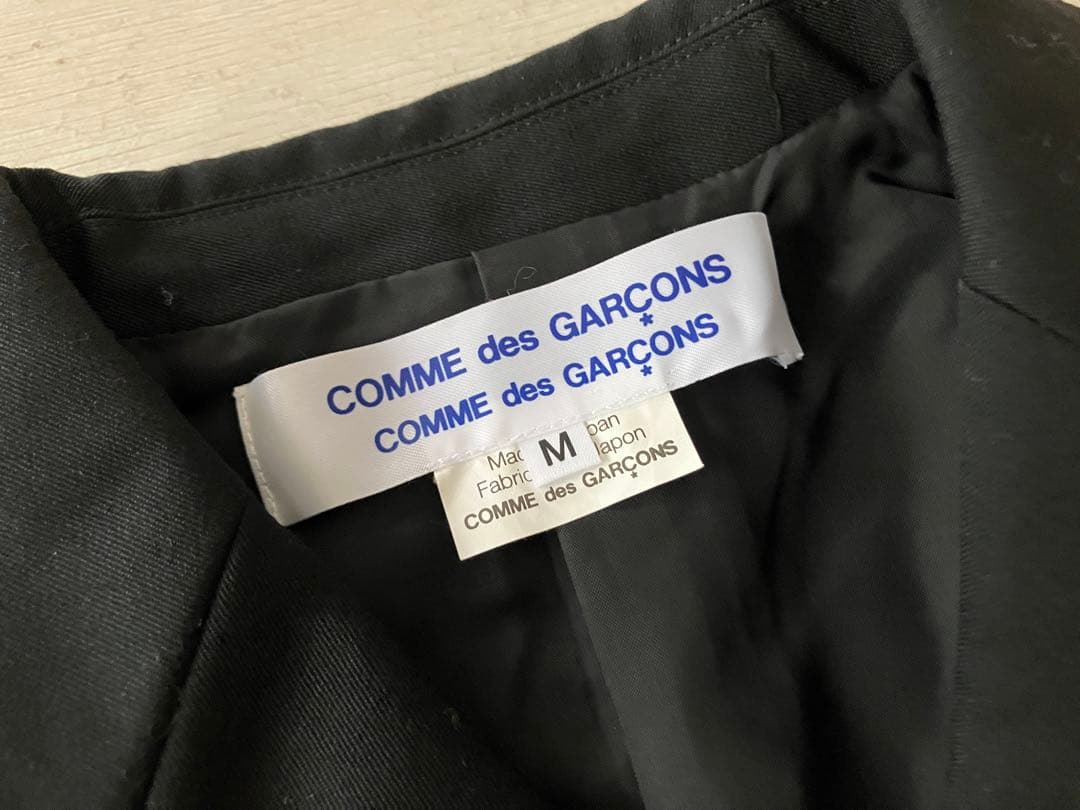 コムデギャルソンコムデギャルソン 装飾ボタンテーラードジャケット