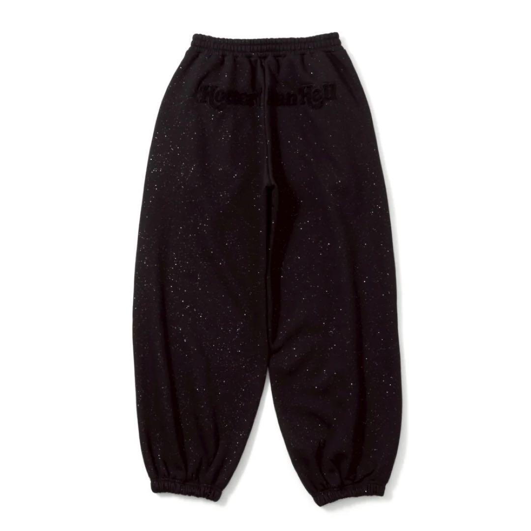 パンツ HTH glitter back logo sweat pants