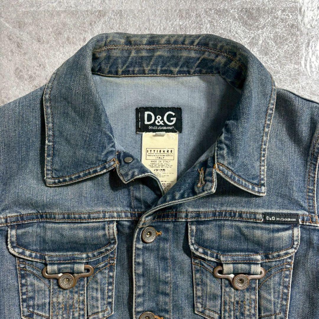 ジャケット・アウター D&G Dolce & Gabbana Y2K Denim Jacket S