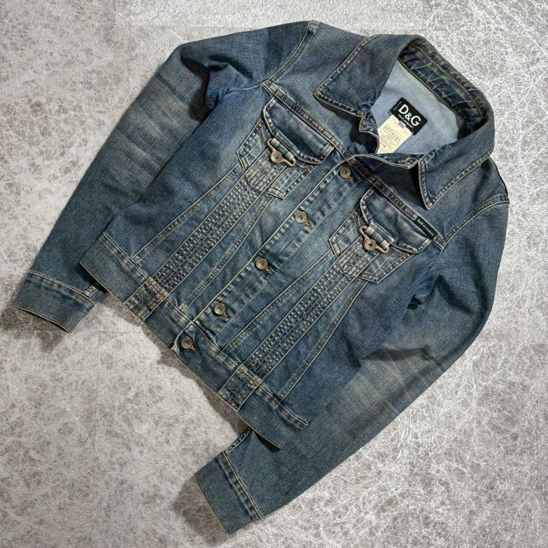 ジャケット・アウター D&G Dolce & Gabbana Y2K Denim Jacket S