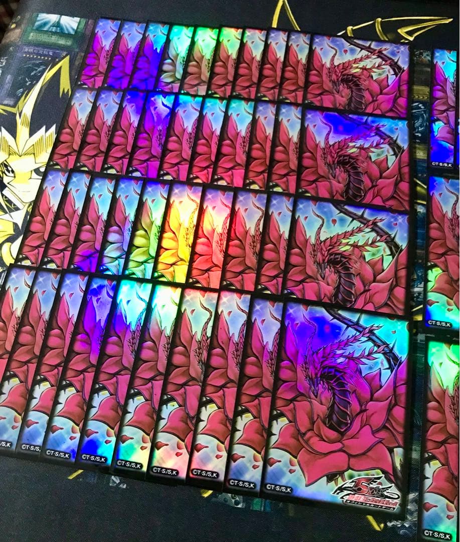 ブラックローズドラゴン　スリーブ　プロテクター　75枚セット