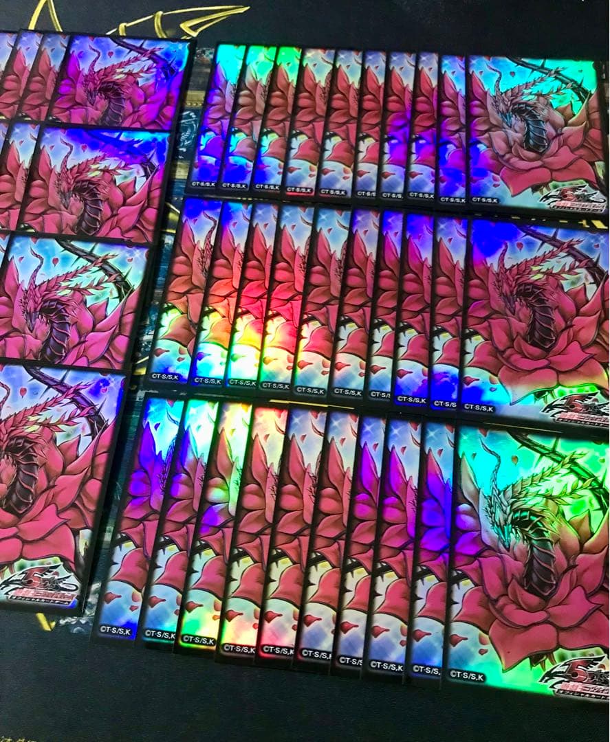 ブラックローズドラゴン　スリーブ　プロテクター　75枚セット