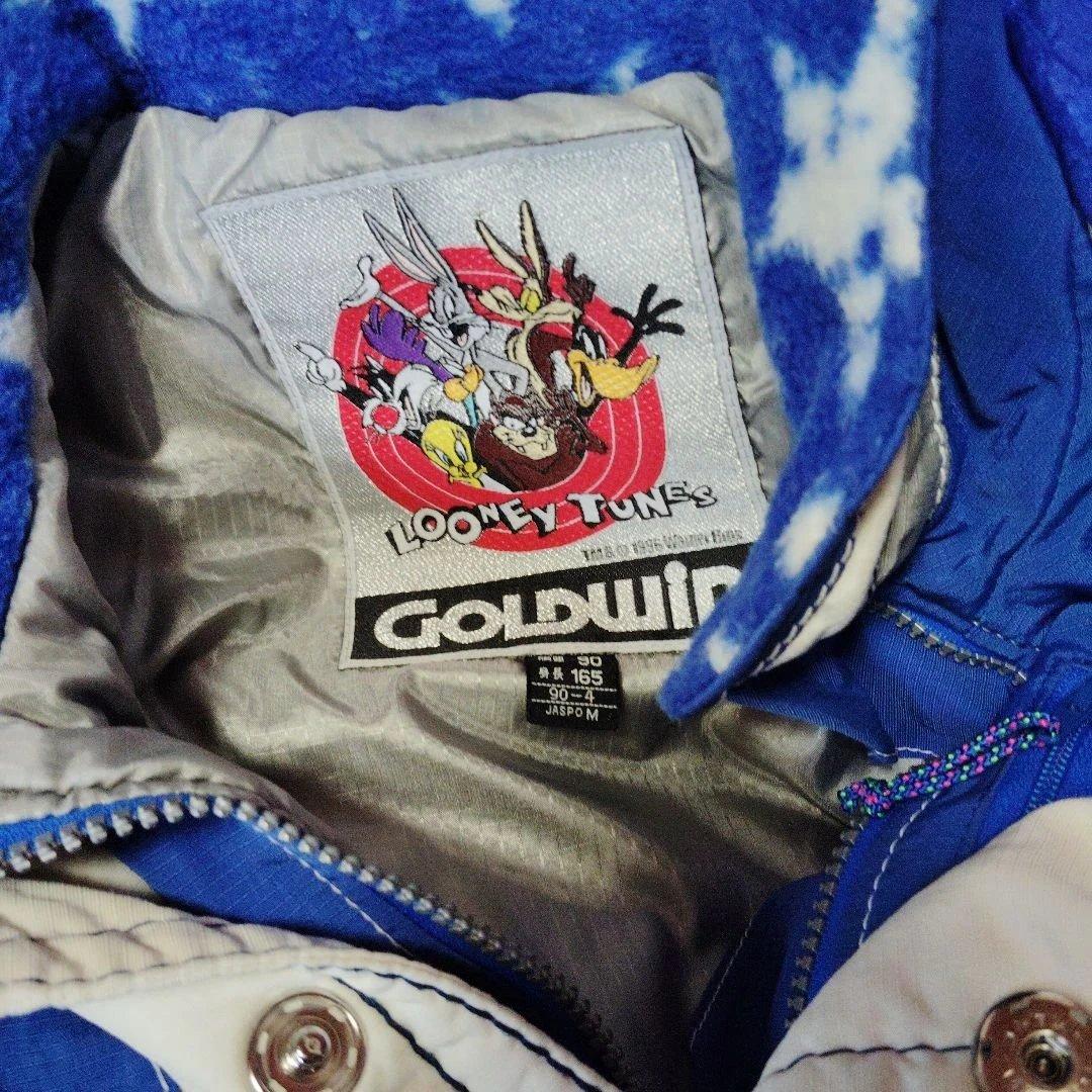 極上綺麗古着ダメージなしGOLDWINスキーウェアセットLOONEY TUNES