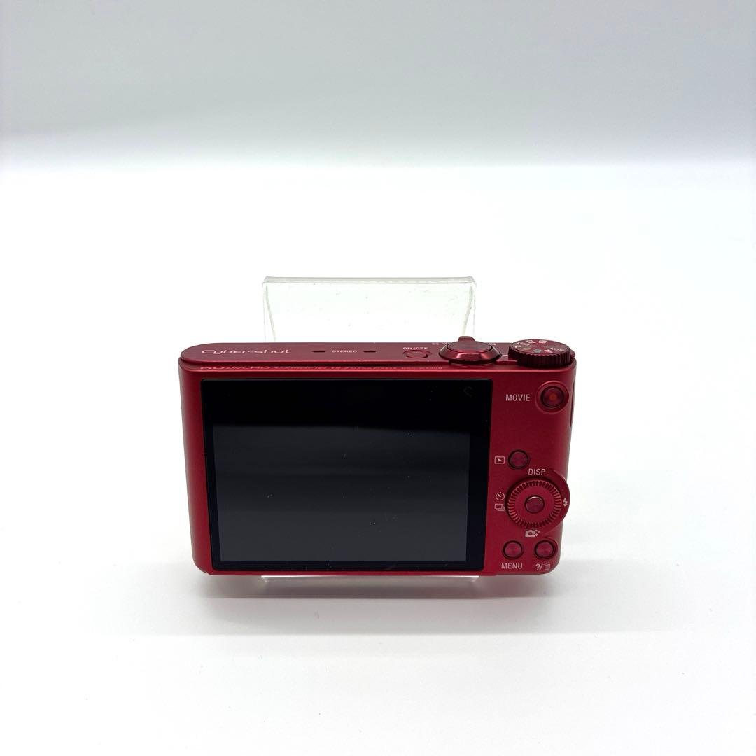 Wi-Fi搭載　SONY DSC-WX300 レッド 美品 動作確認済み