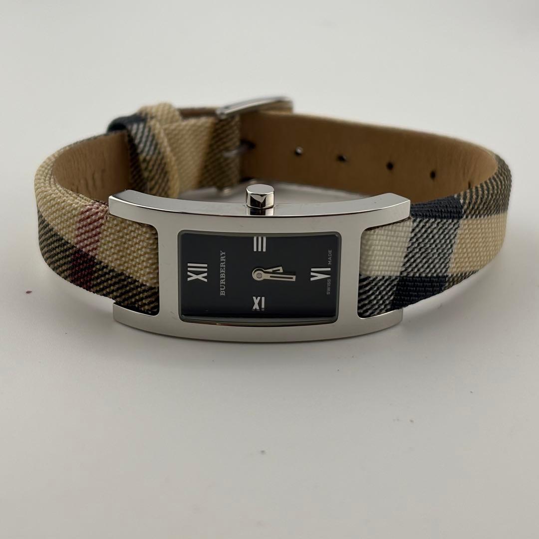 【超希少】バーバリー　ノバチェック　クォーツ　ブラック　レディース