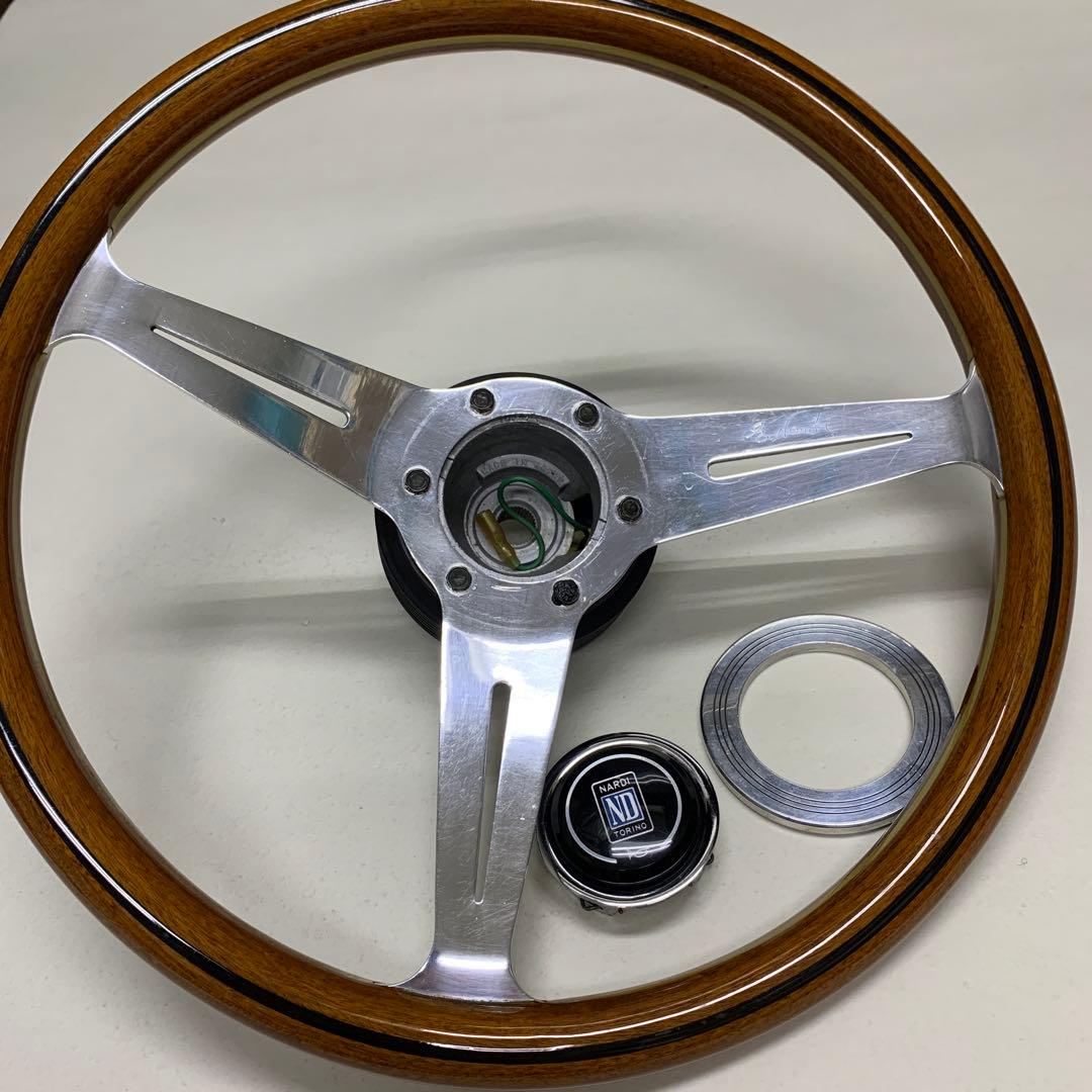 ウッドステアリング2点セット