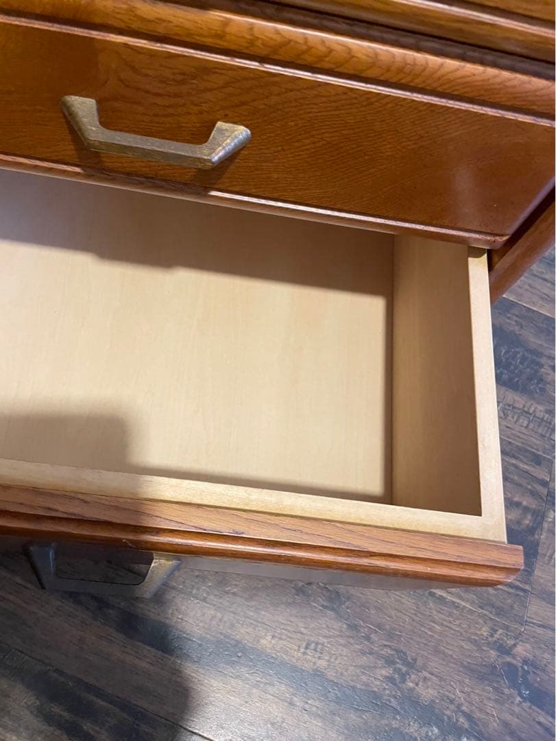 KARIMOKU カリモク　アンティーク　チェスト　5段　サイドキャビネット