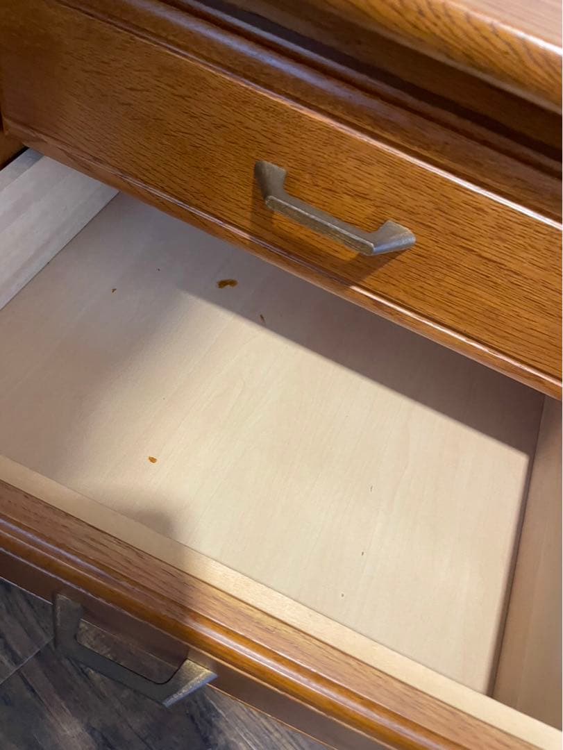 KARIMOKU カリモク　アンティーク　チェスト　5段　サイドキャビネット