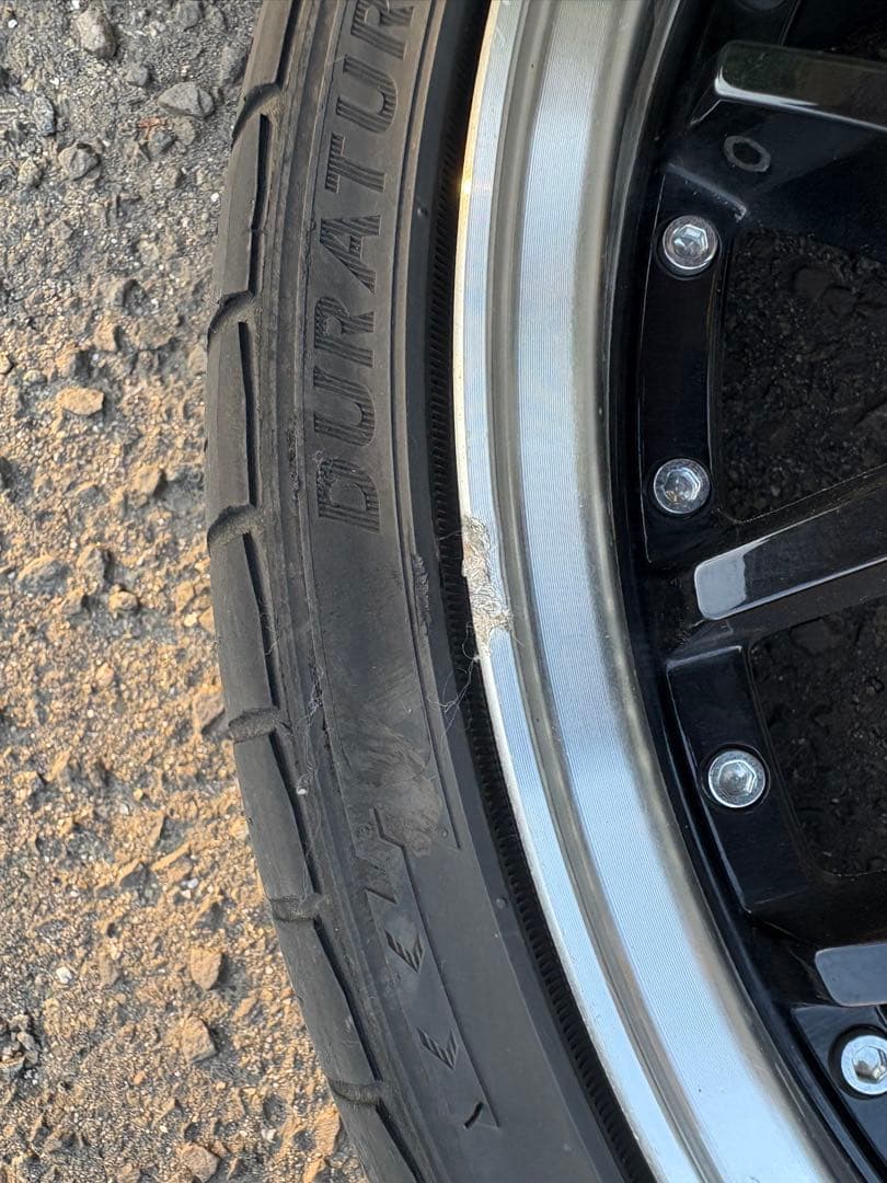 【最終値下げ】30プリウス 19インチ　アネーロコラソン