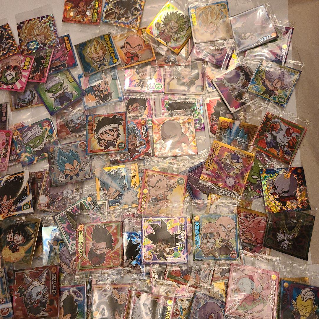 ドラゴンボール超戦士シールウエハース まとめ売り225枚