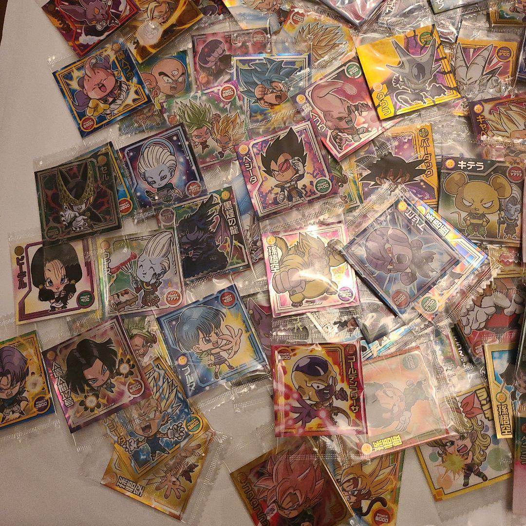 ドラゴンボール超戦士シールウエハース まとめ売り225枚