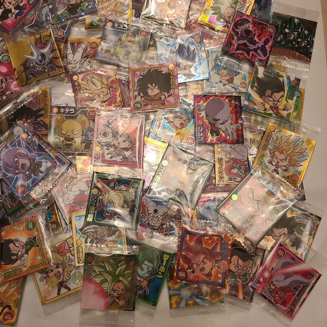 ドラゴンボール超戦士シールウエハース まとめ売り225枚