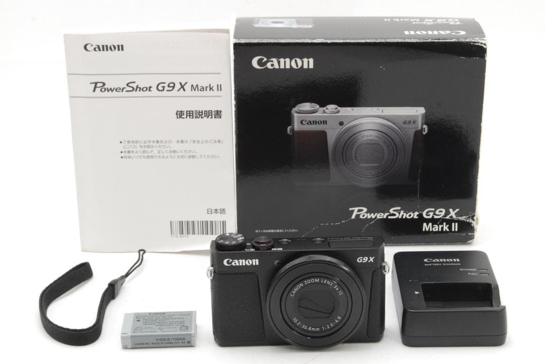未使用級 Canon キャノン PowerShot G9X Mark II