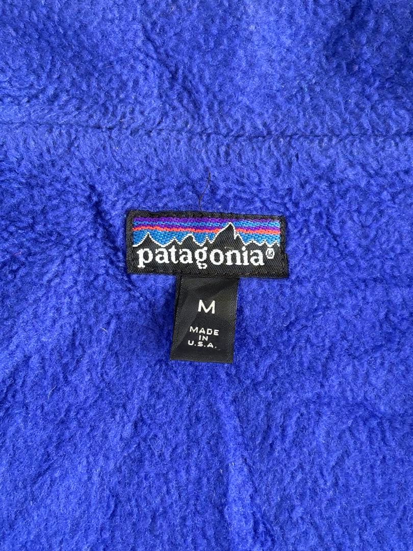 90s patagonia シェルドシンチラ USA製 グレー