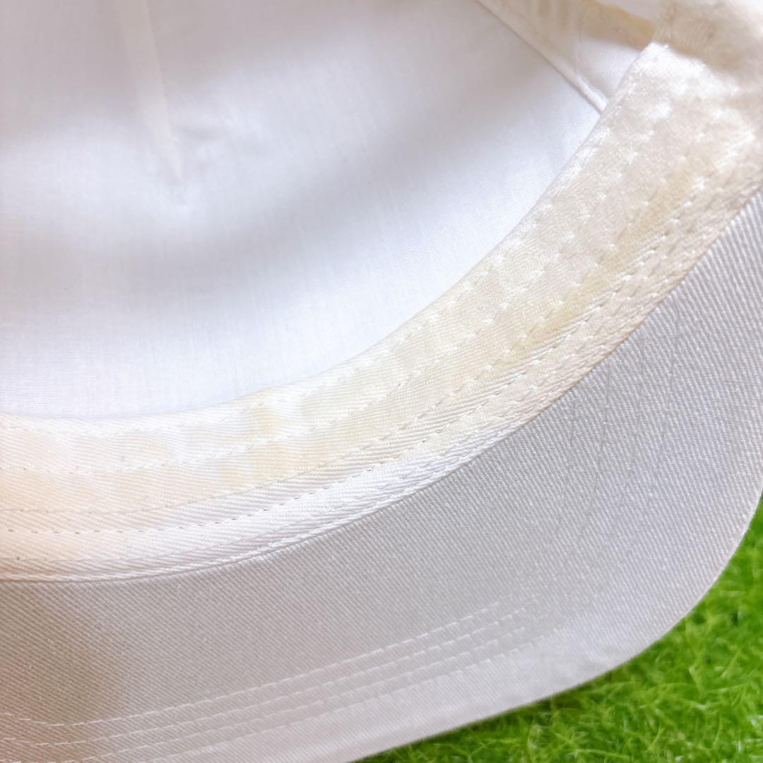 モンクレール　ベースボール　キャップ　ホワイト