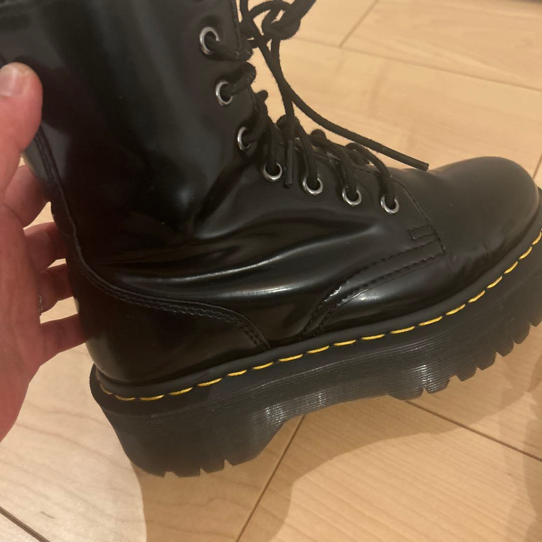 厚底ドクターマーチン ジェイドン 8ホール JADON 8ホールブーツ　UK4