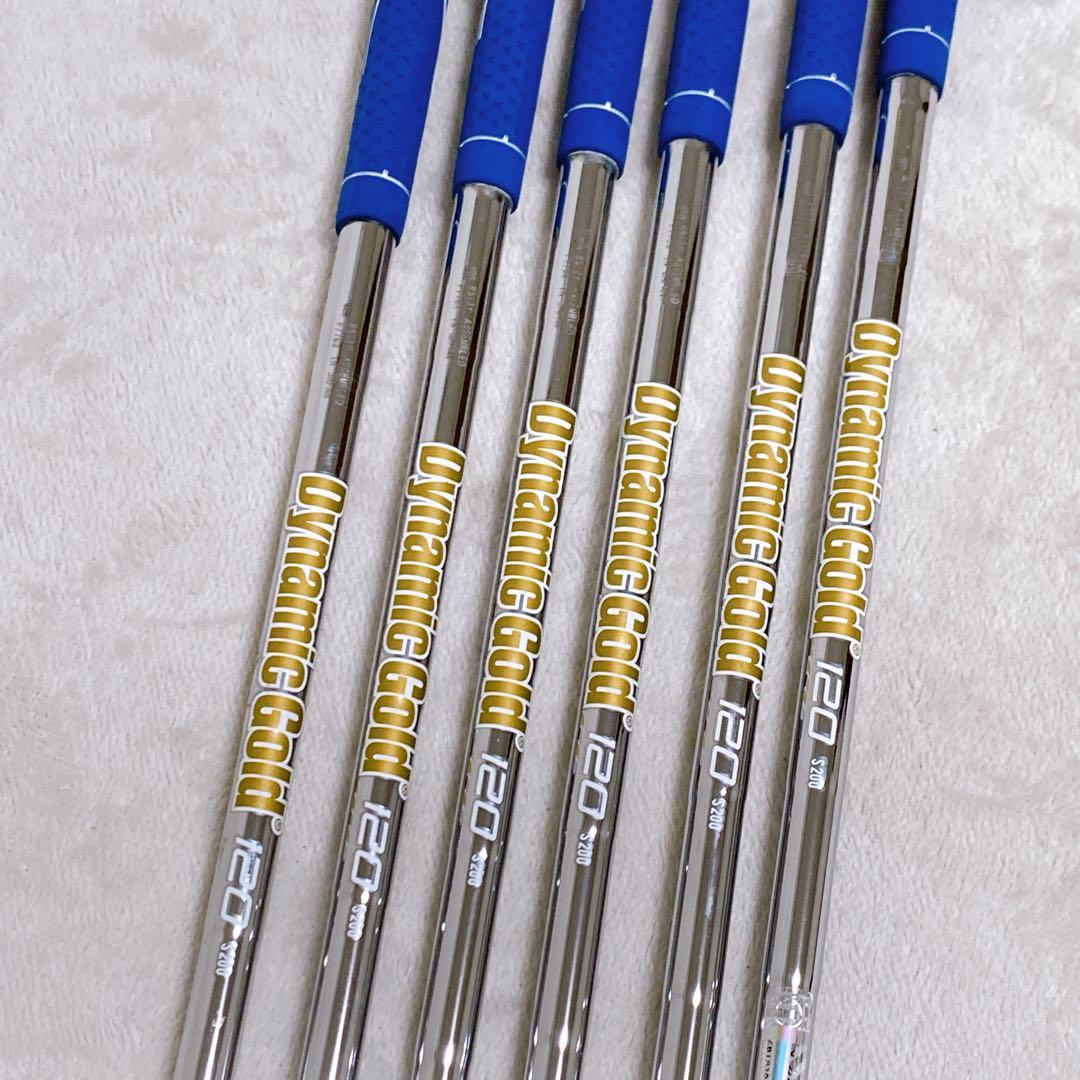 美品　ミズノプロ　118　アイアン6本セット　DG120 S200　5〜9,P