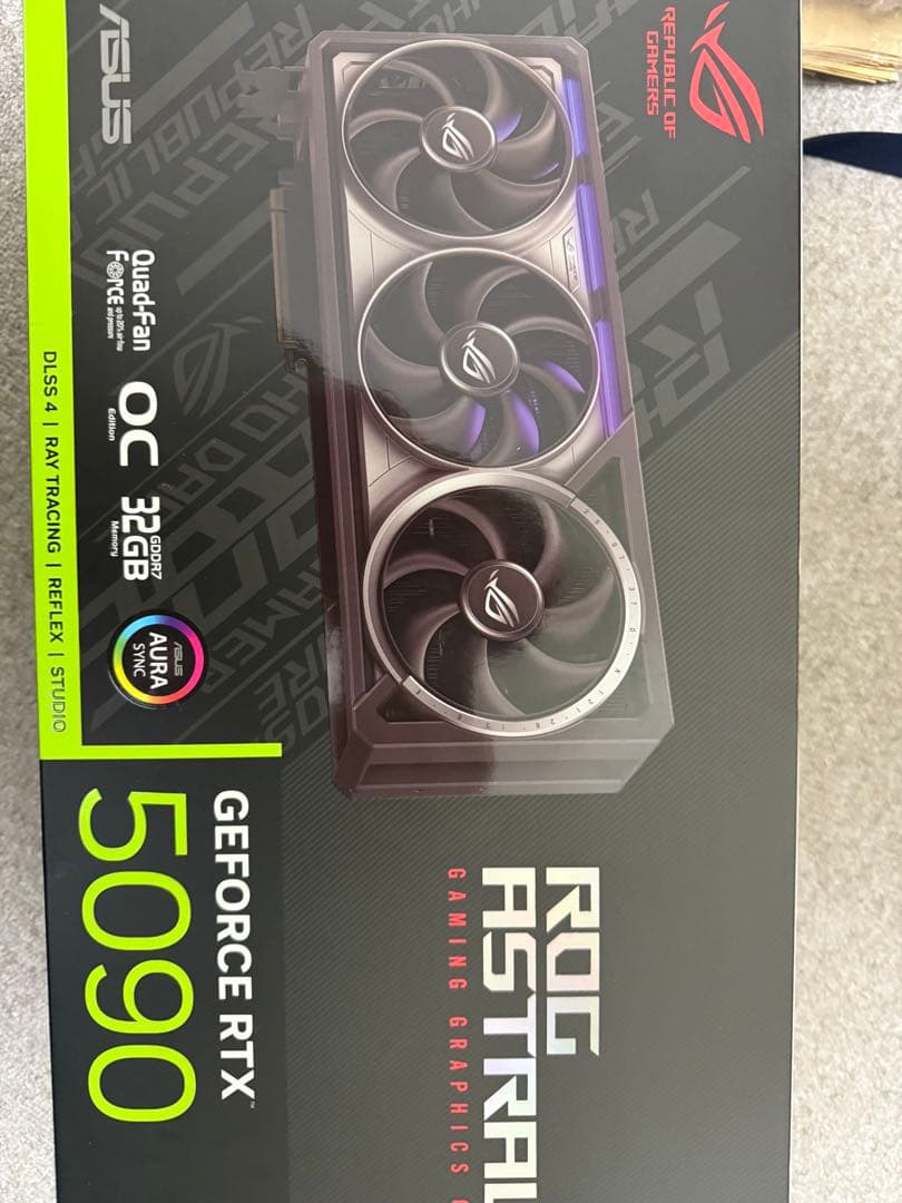グラフィックボード・グラボ・ビデオカード ASUS ROG Astral GeForce RTX 5090