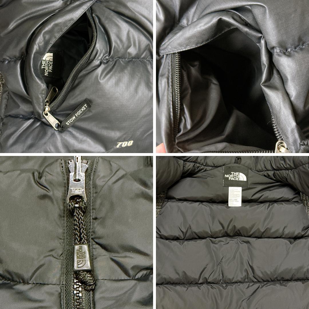 希少 ノースフェイス 90年代モデル ヌプシダウンベスト 700フィル Y2K