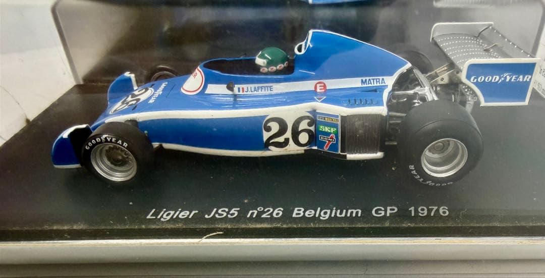 【絶版】スパーク 1/43 リジェ JS5 ベルギーGP 1976 ラフィット