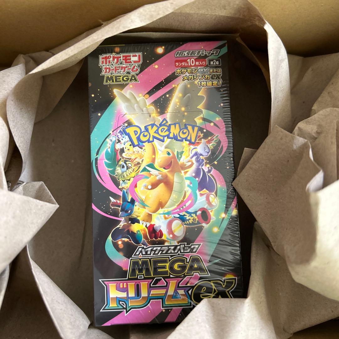 新品未開封　シュリンク付きポケモンカード MEGAドリームex 1BOX