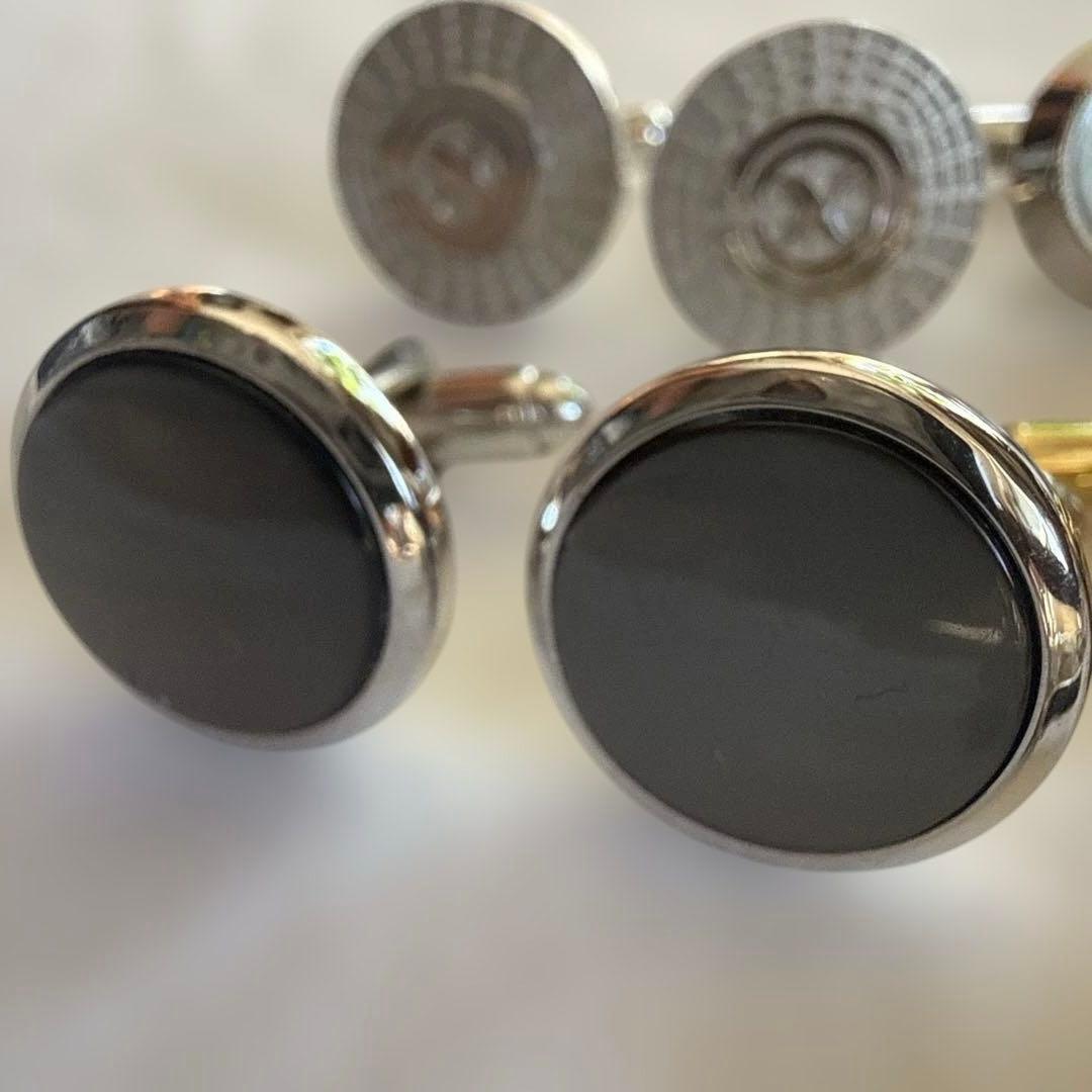 カフスボタン　タイピン　真珠　純銀　ブランド　まとめ売り　12個セット