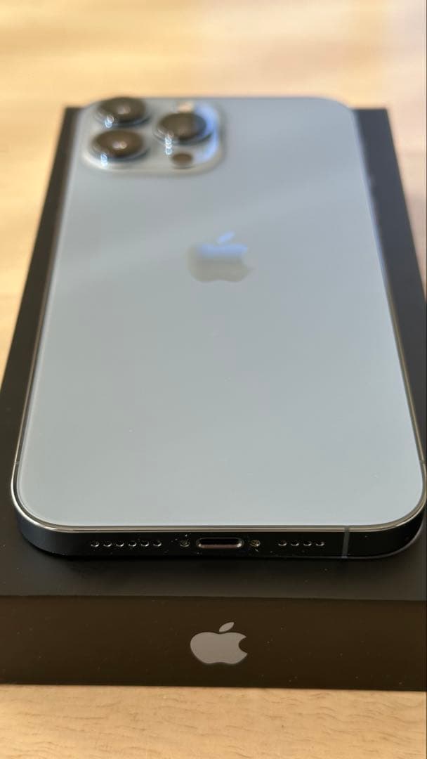 iPhone13promax256 本体 シエラブルー SIMフリー