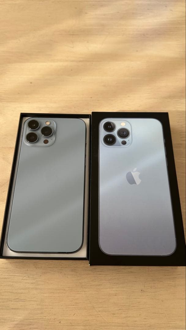 iPhone13promax256 本体 シエラブルー SIMフリー