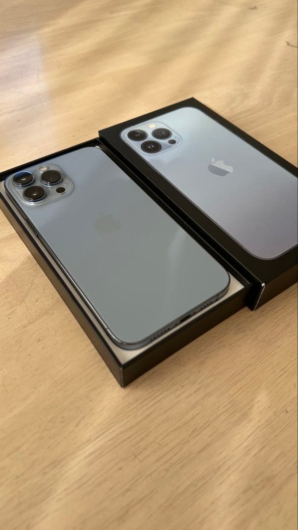 iPhone13promax256 本体 シエラブルー SIMフリー