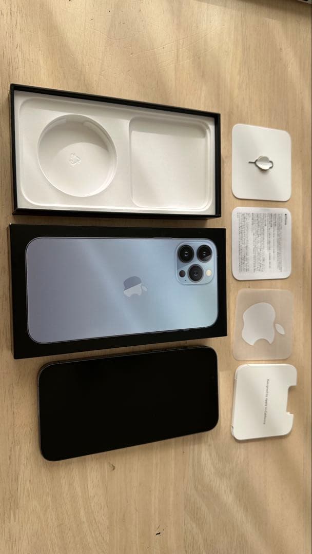 iPhone13promax256 本体 シエラブルー SIMフリー