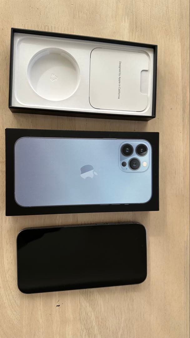 iPhone13promax256 本体 シエラブルー SIMフリー