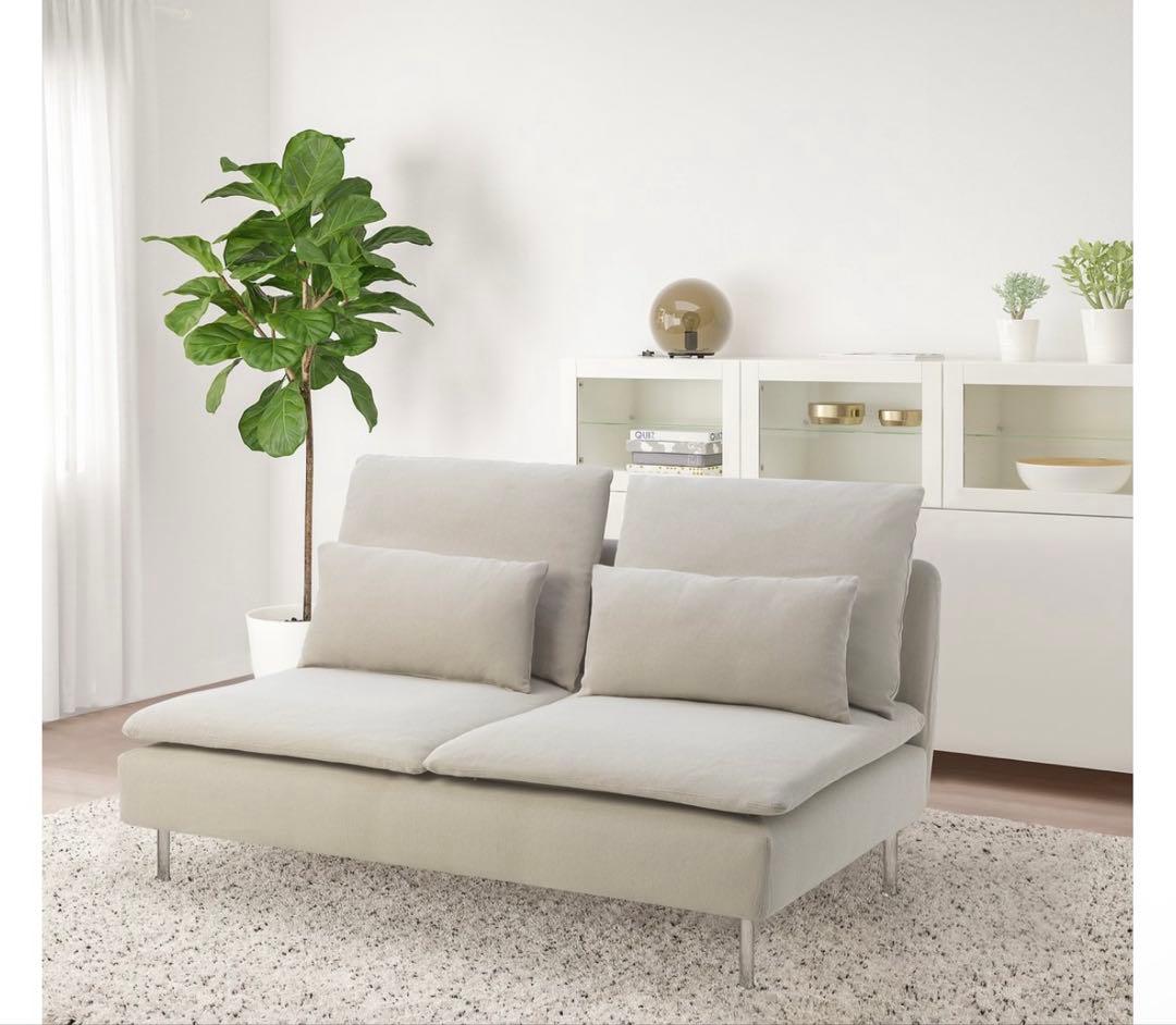 [10/31]まで！　ソーデルハムン　コンパクトソファ ３人掛け ベージュ